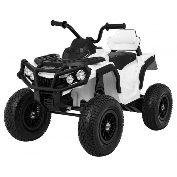 Elektrická štvorkolka ATV - biela